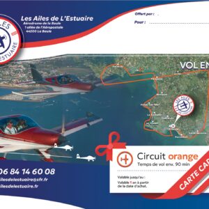 Vol Circuit orange en XL8 en duo