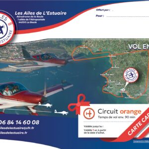 Vol Circuit orange en XL8 en duo avec 1 vidéo
