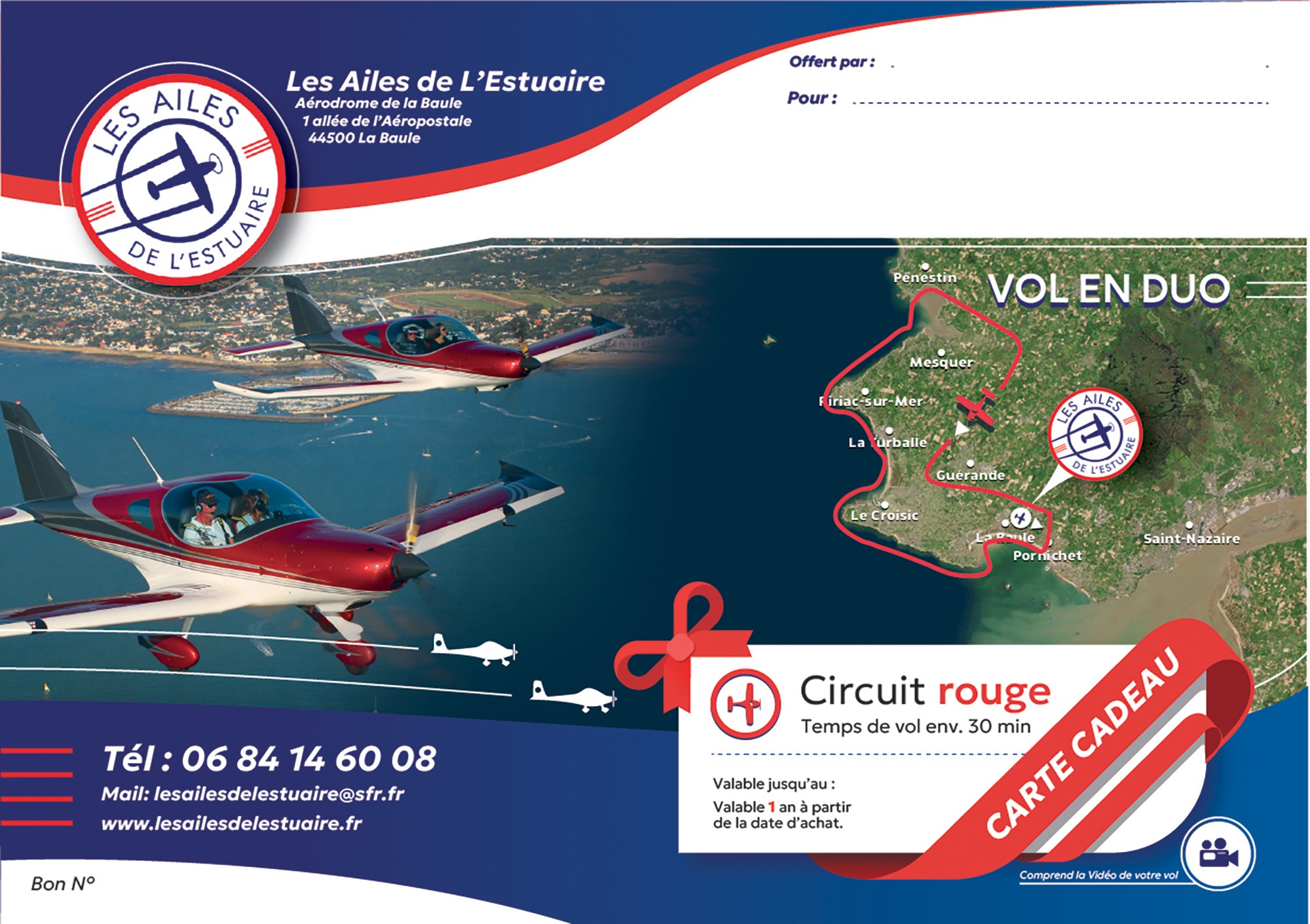 Vol Circuit rouge en XL8 en duo avec 1 vidéo