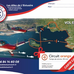 Vol Circuit orange en XL8 en duo